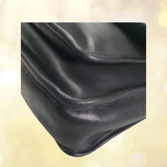 Vintage COACH 90's Metropolitan Briefcase black - Picture 15 of 16